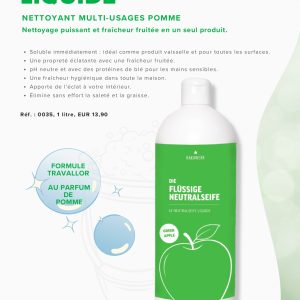 Neutralseife liquide Pomme 1L